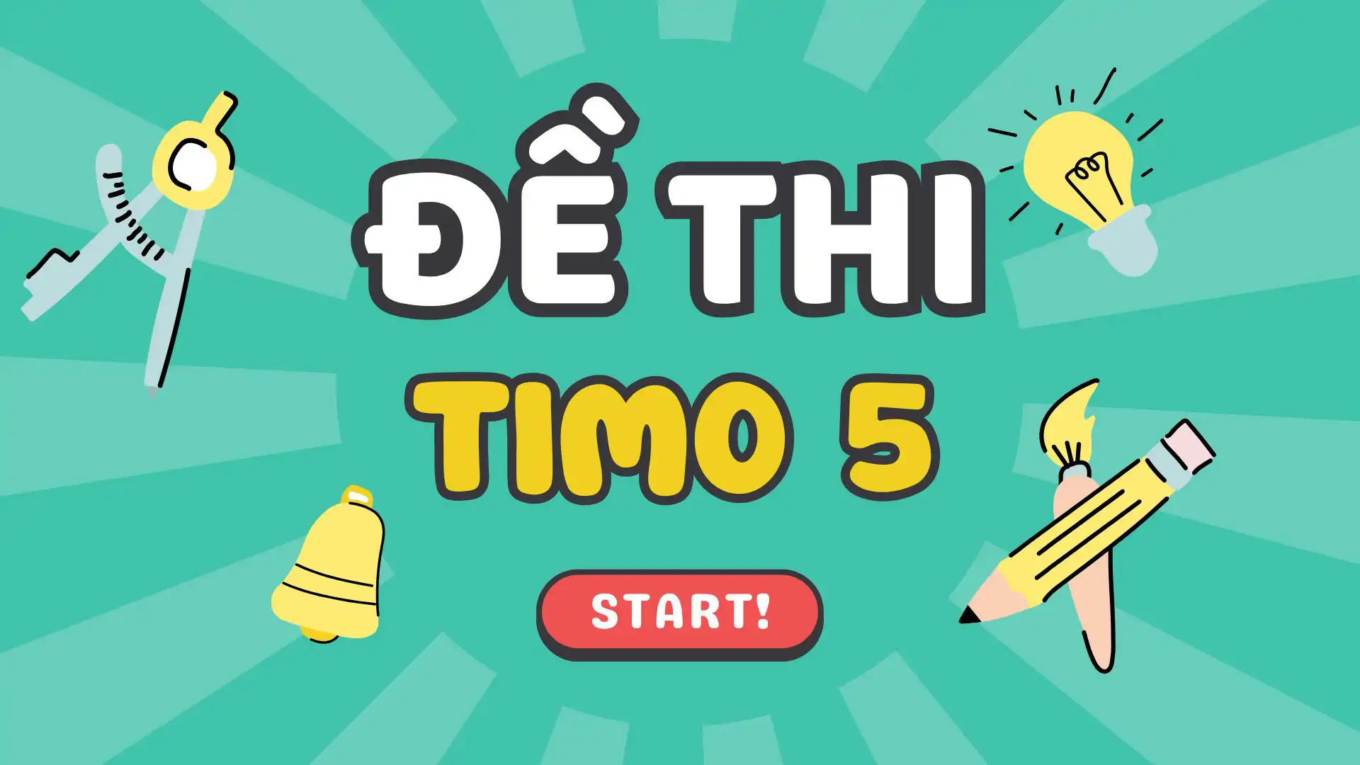 Tuyển Tập Đề Thi TIMO Lớp 5 Mới Nhất và Chiến Lược Ôn Luyện