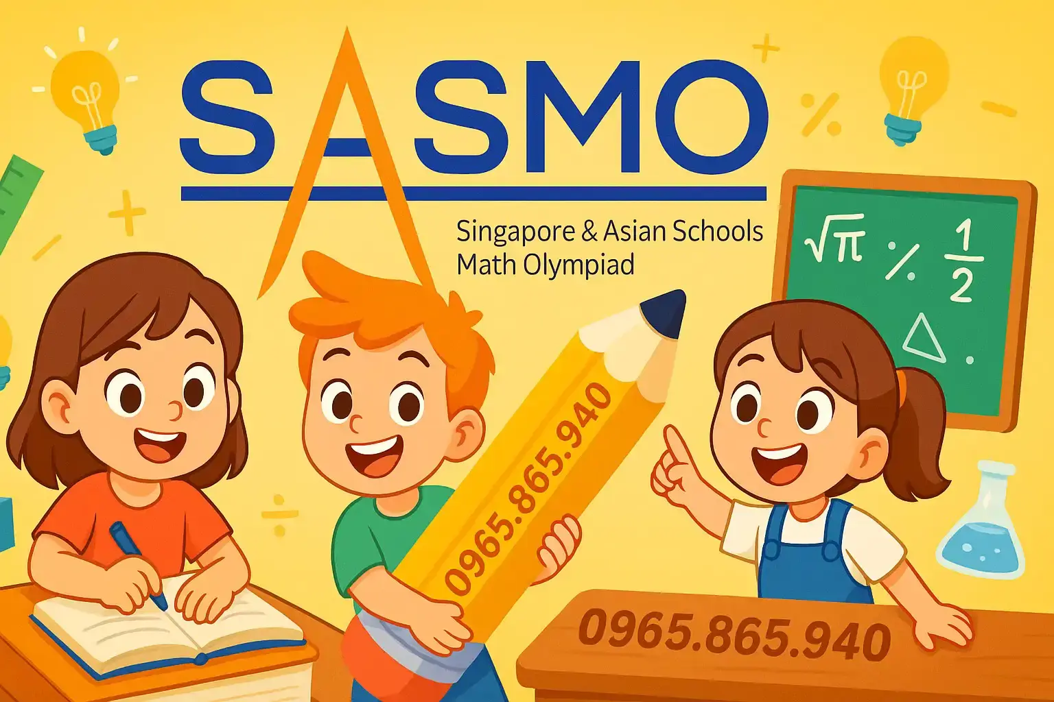 SASMO 2025 - Rèn Luyện Bản Lĩnh Giải Toán Cấp Châu Lục Với SASMO - Cẩm Nang Từ A-Z