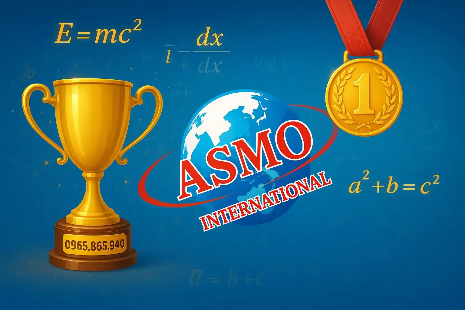 ASMO 2025 - Khám Phá Olympic Toán & Khoa Học Châu Á ASMO