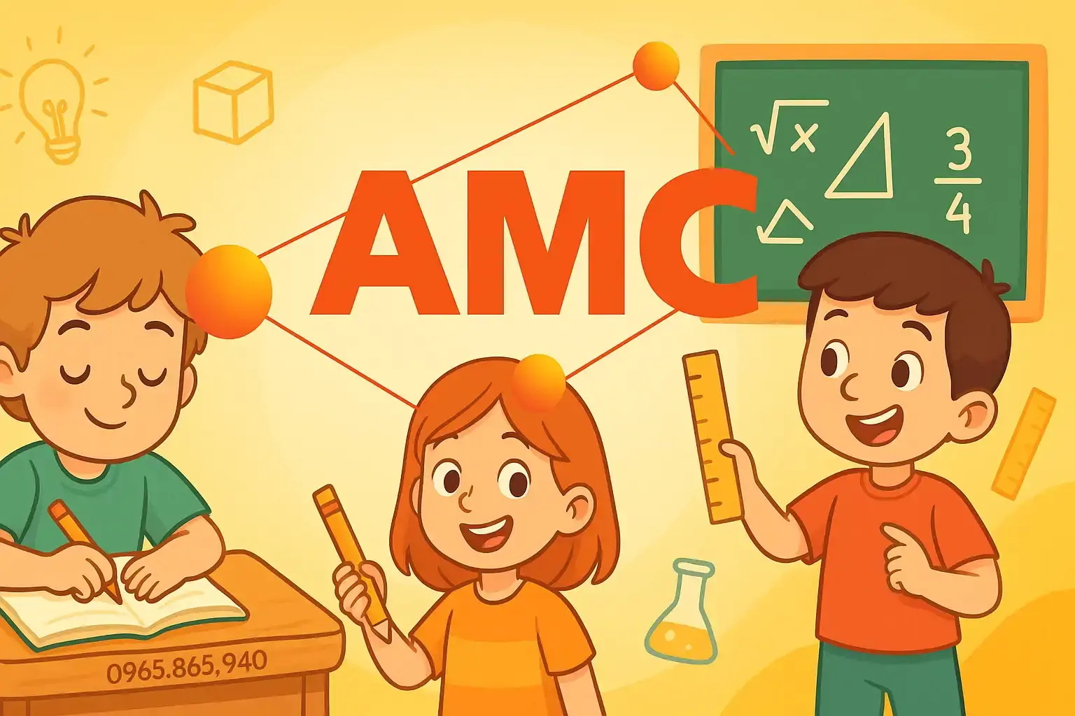AMC 2025 - Tại Sao Hàng Ngàn Học Sinh Chọn AMC Để Phát Triển Tư Duy Toán Học?