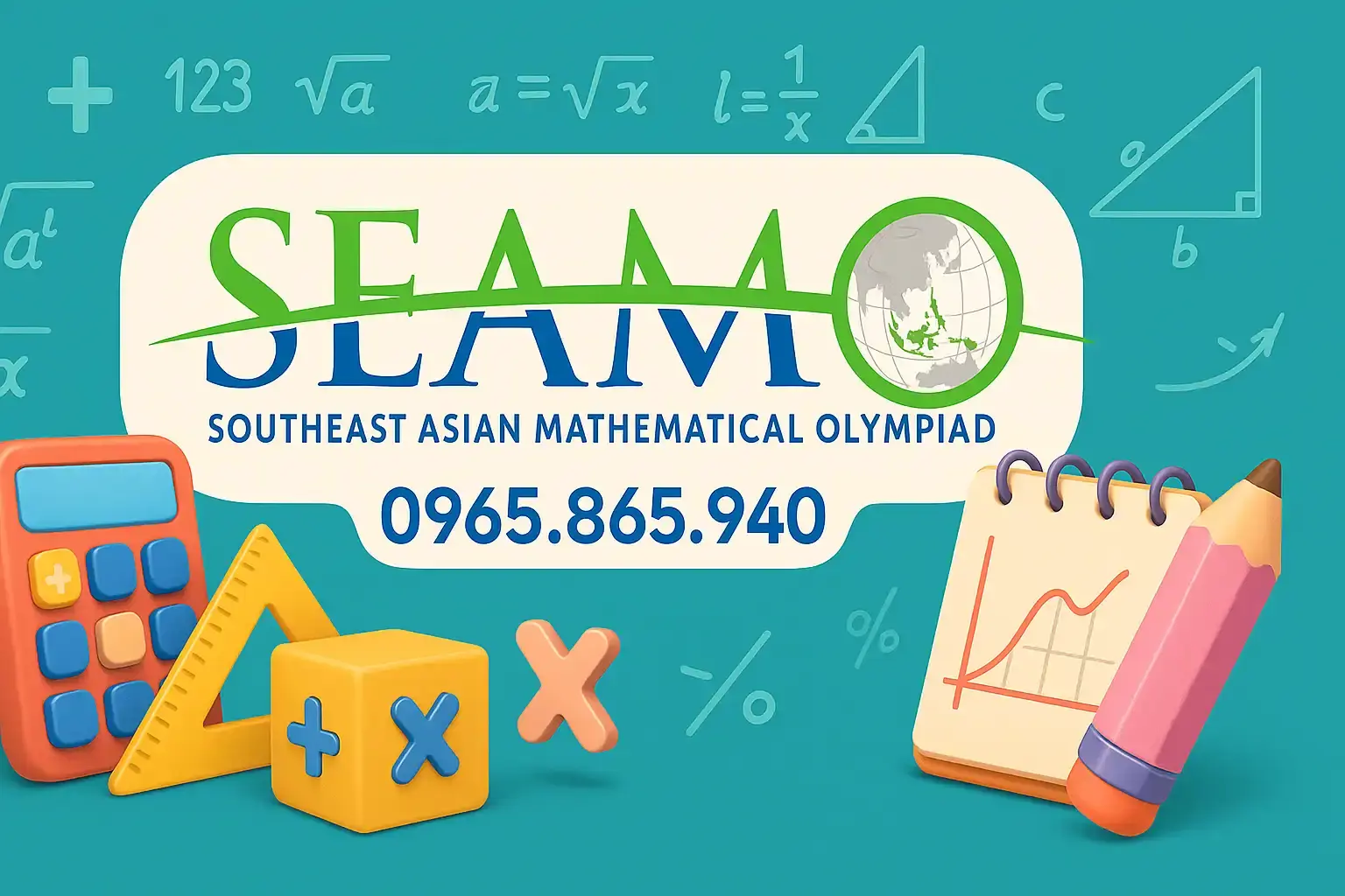 SEAMO 2025 - Chinh Phục Olympic Toán Học Đông Nam Á