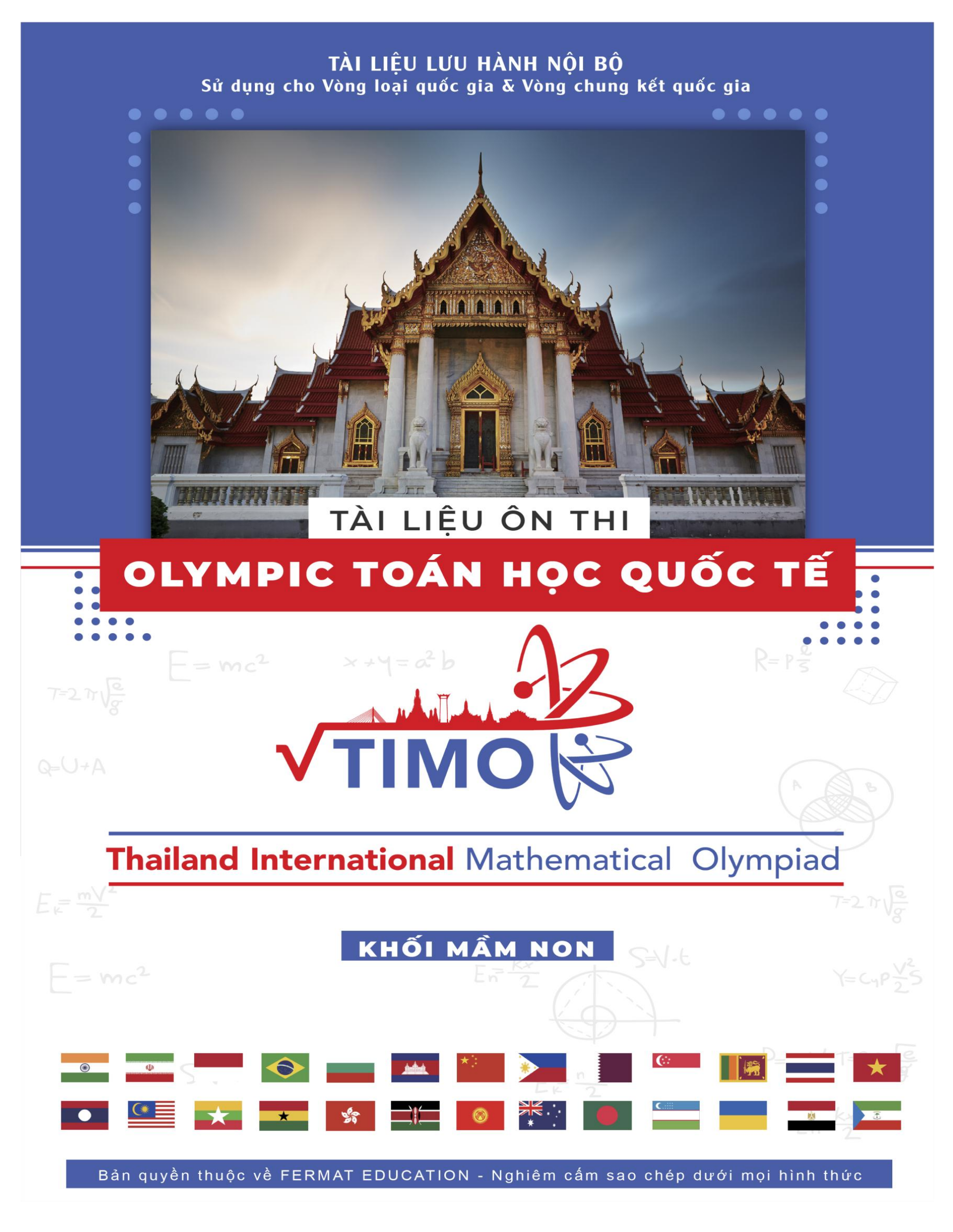 Tuyển tập đề thi TIMO Khối Mầm Non